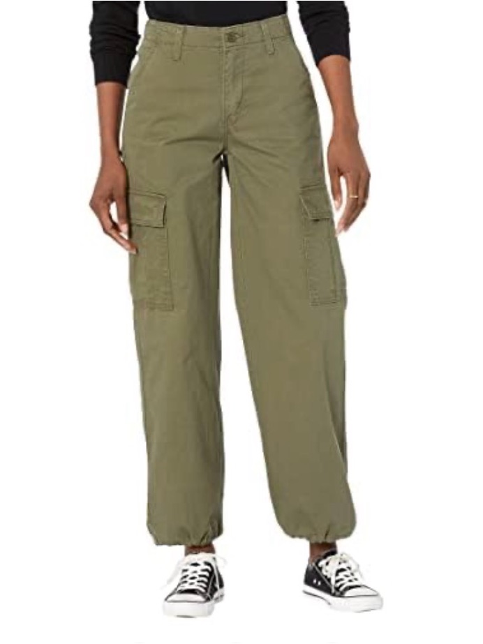 Levi's Olive Green Cargo Jogger Pants